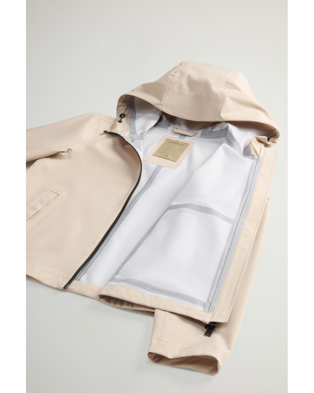 Woolrich Natural Hooded Jacket