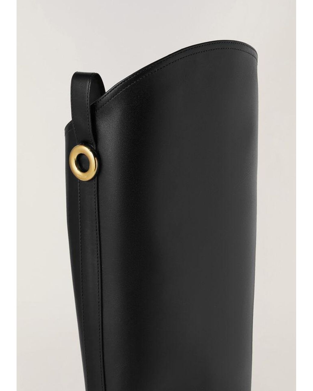 Loro Piana Black Kilda Round-Roe Boots