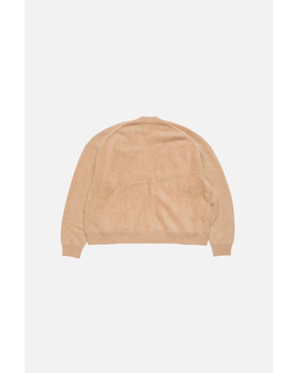 Acne Natural Cardigan En Cachemire