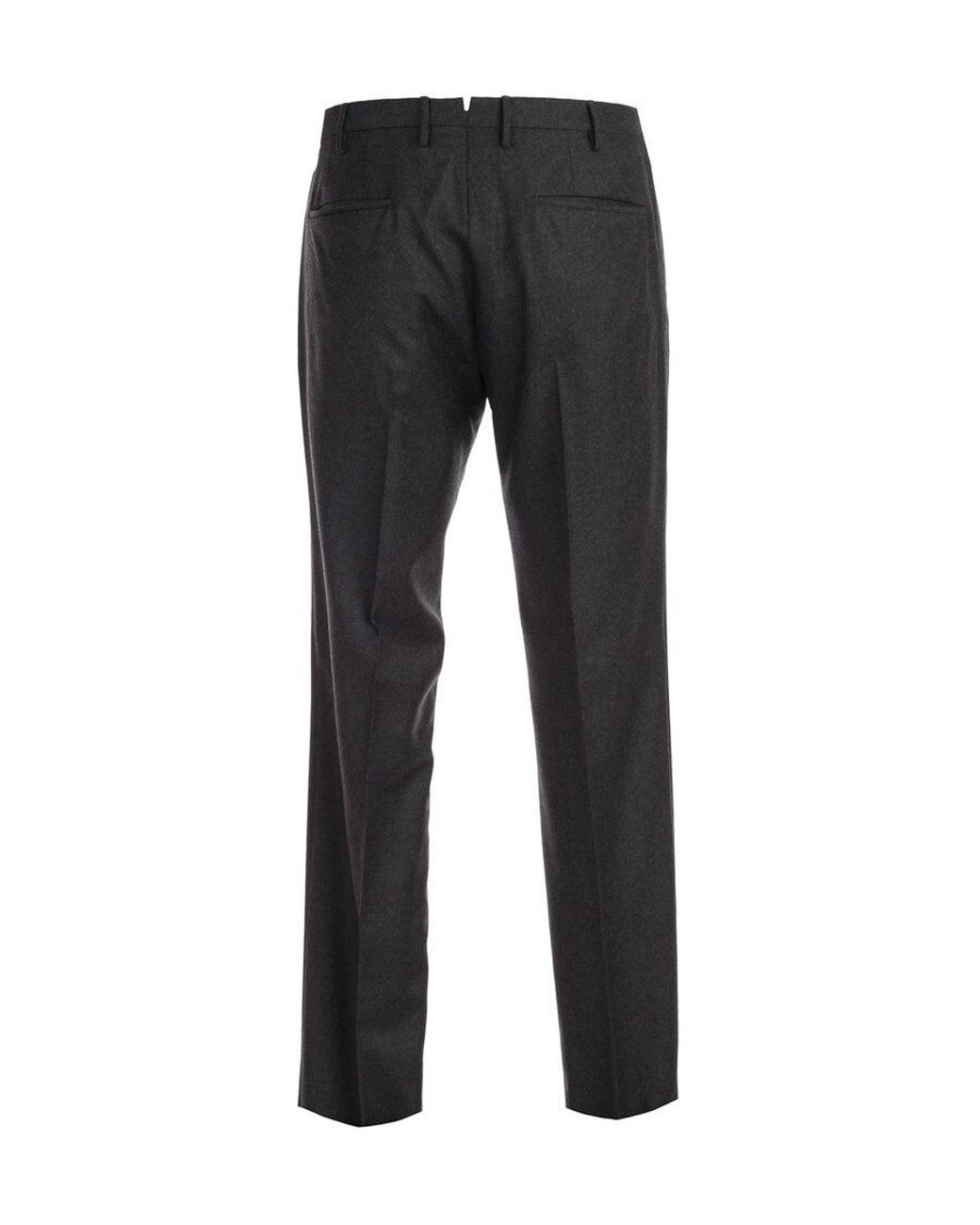 Incotex Gray Slim-Fit Tailored Trousers for men