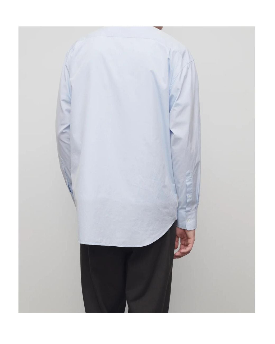 The Row Blue Granada Cotton Shirt for men