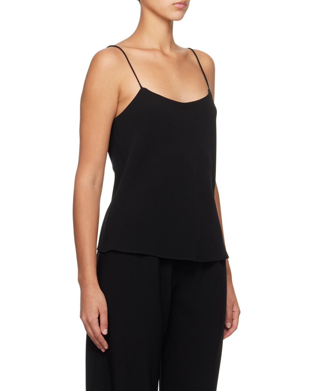 The Row Blue Spaghetti-Strap Top