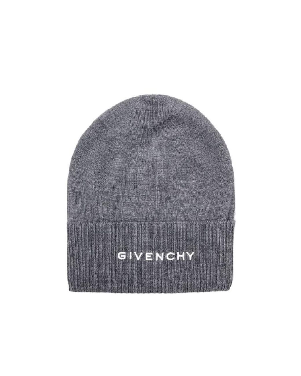 Givenchy Gray Logo Hat