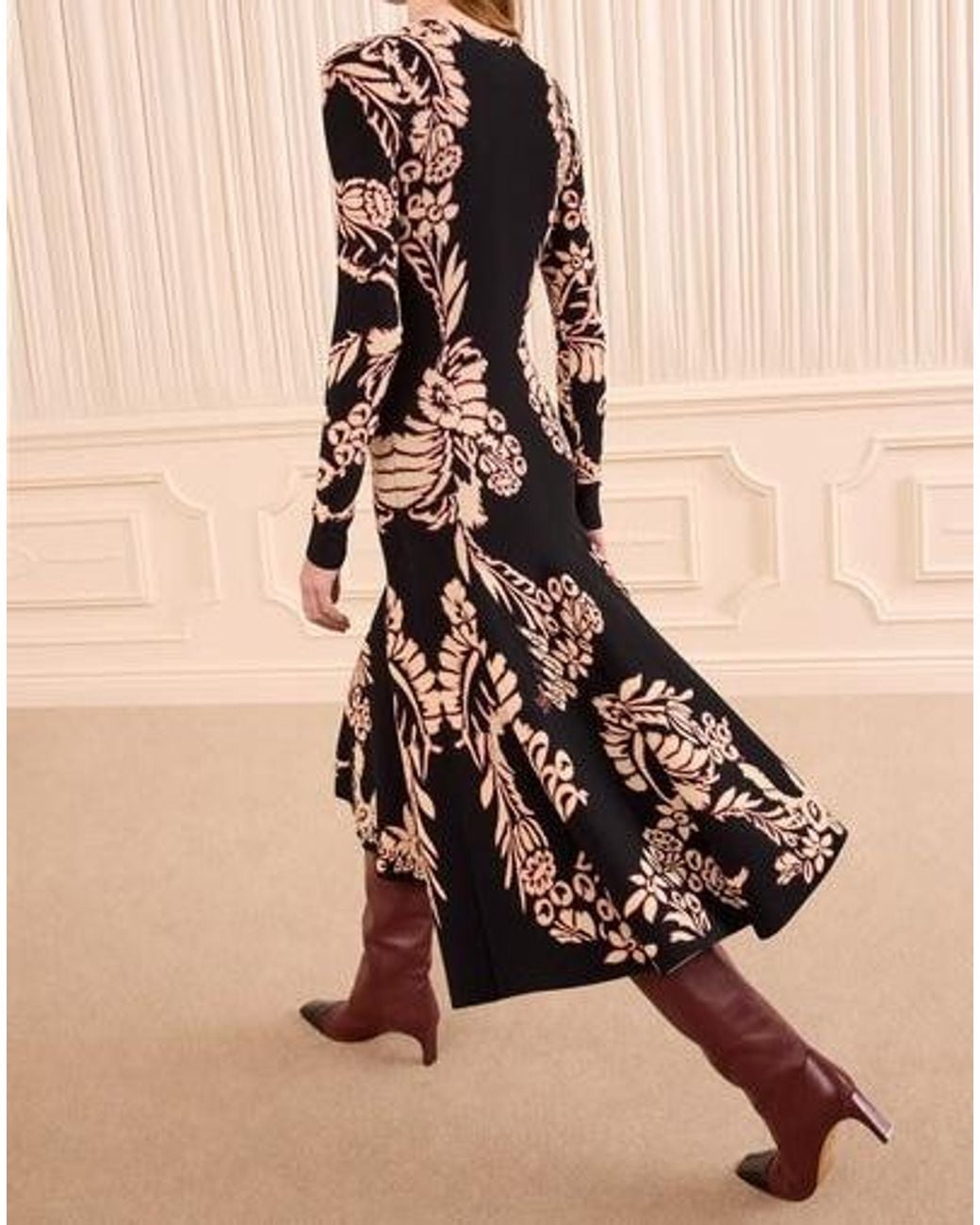 Ulla Johnson Black Nerissa Jacquard Dress