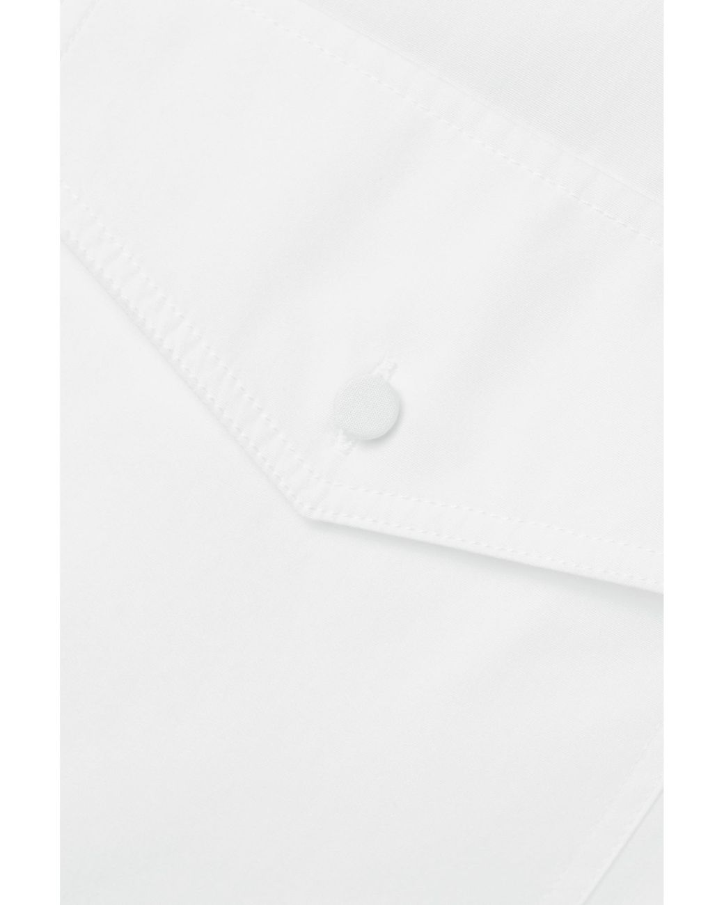 Helmut Lang White Cotton-Poplin Shirt