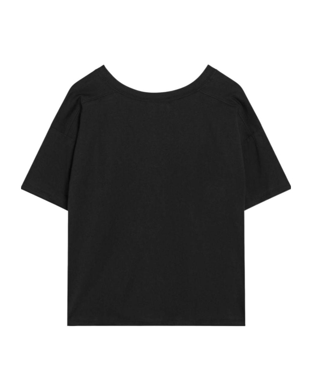 Loulou de Saison Black Faaa Lds V Neck T-Shirt