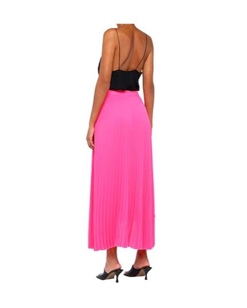 Balenciaga Pink Long Skirts