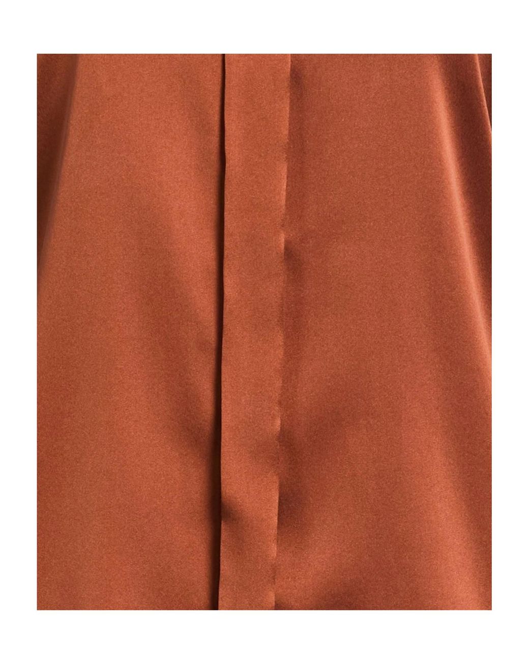 Max Mara Brown Solid Shirt