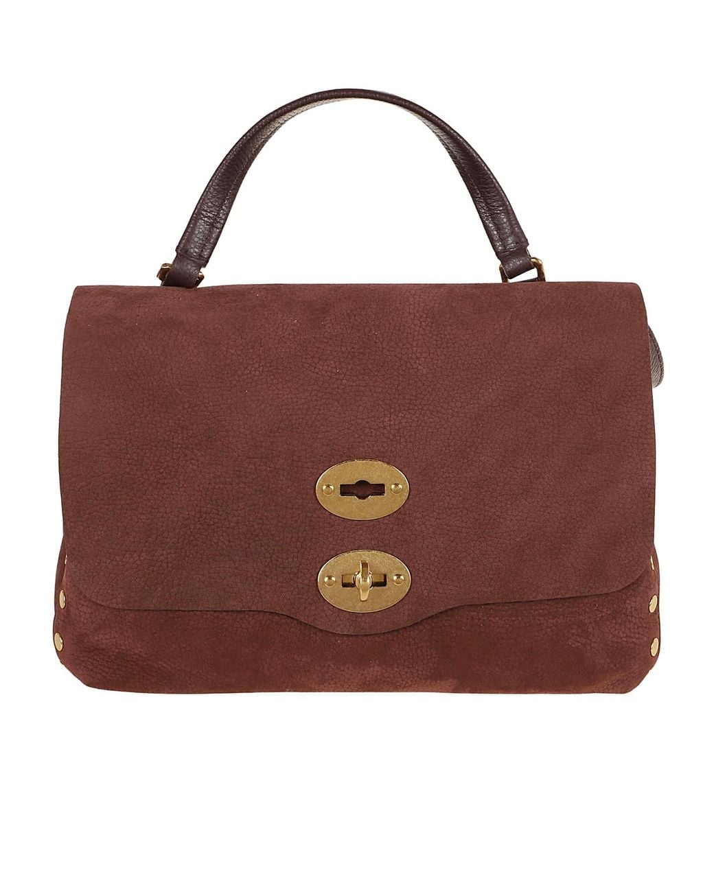 Zanellato Brown Small Postina Messenger Bag