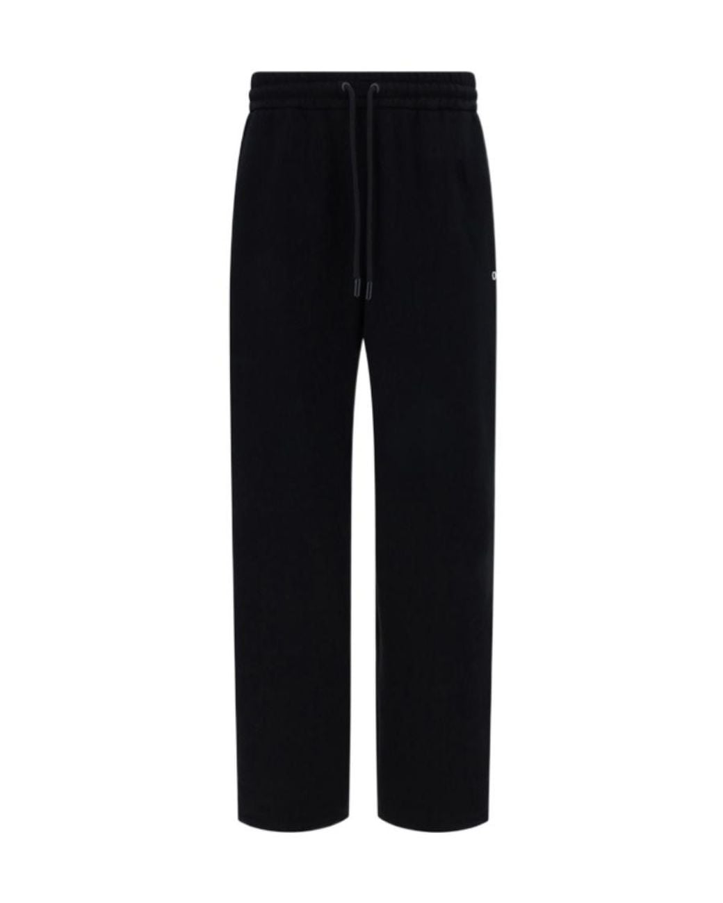 Off-White c/o Virgil Abloh Black Drawstring Mid-Rise Pants for men