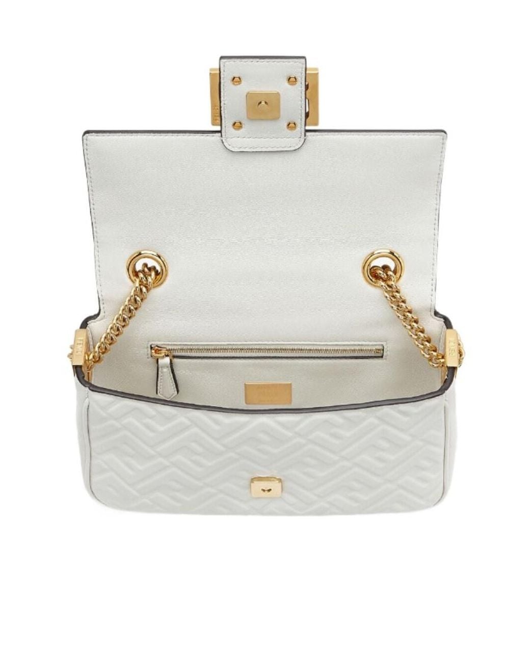 Fendi Metallic Nappa Leather Bag