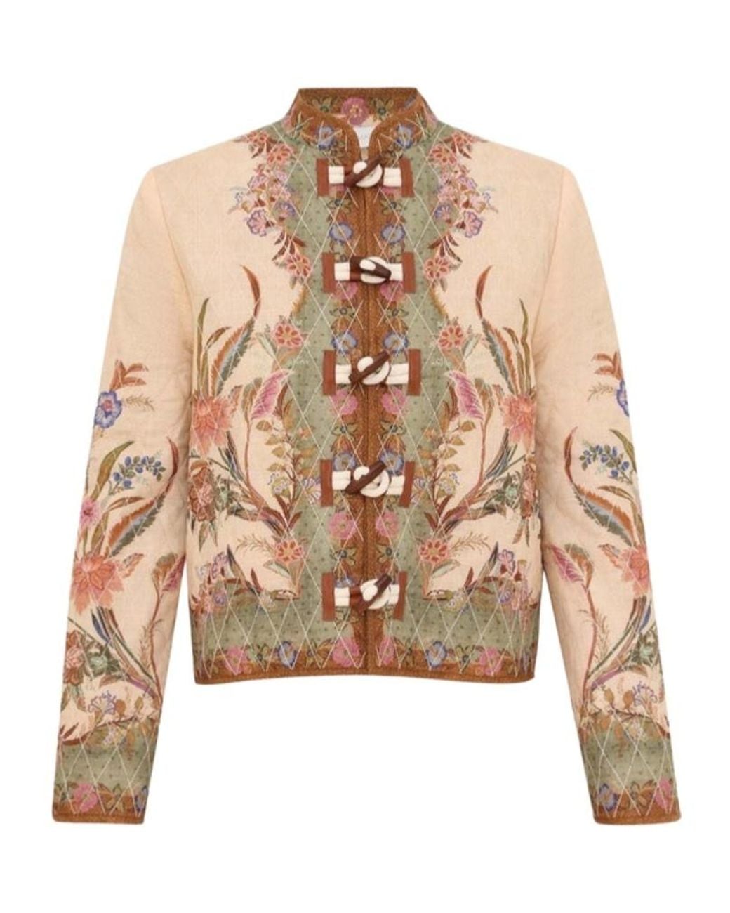 Zimmermann Natural Indra Bomber Jacket
