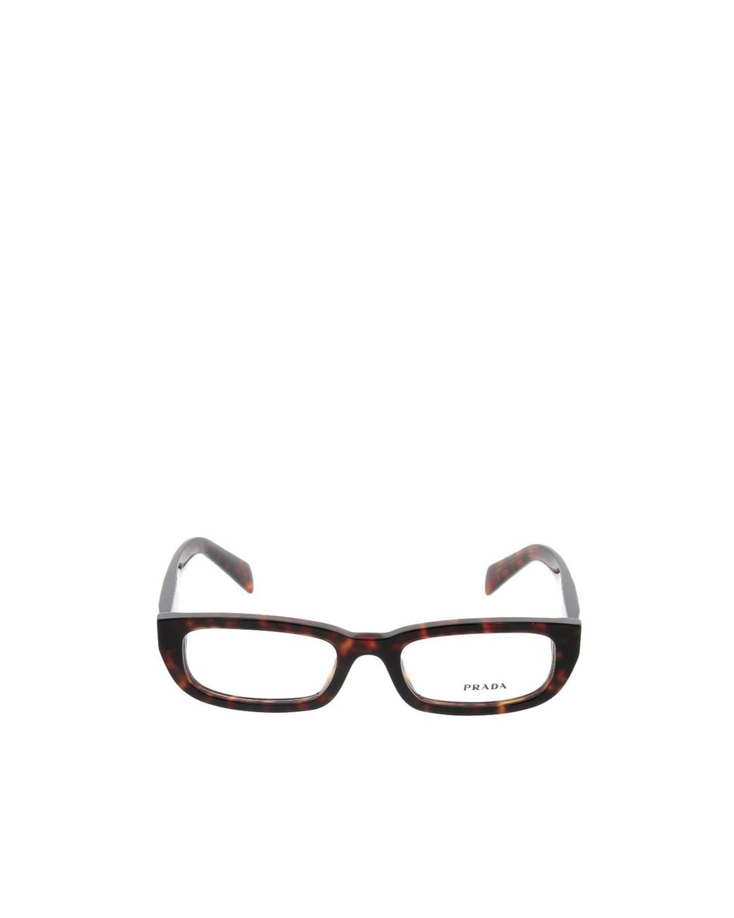 Prada White Rectangular Frame Flat Mirror