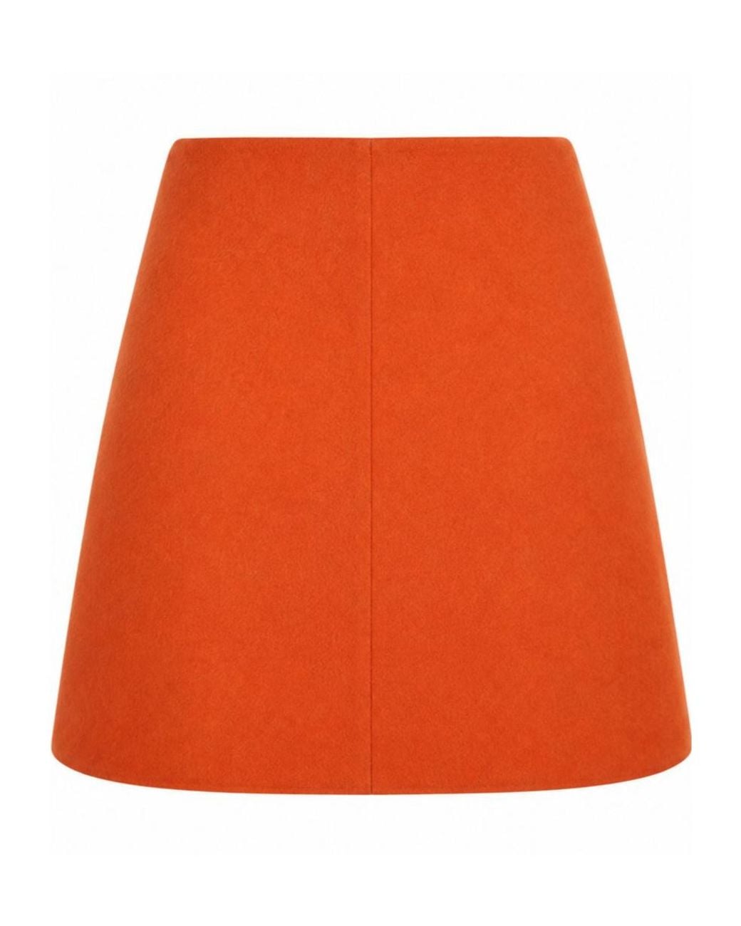 P.A.R.O.S.H. Orange Double Skirt