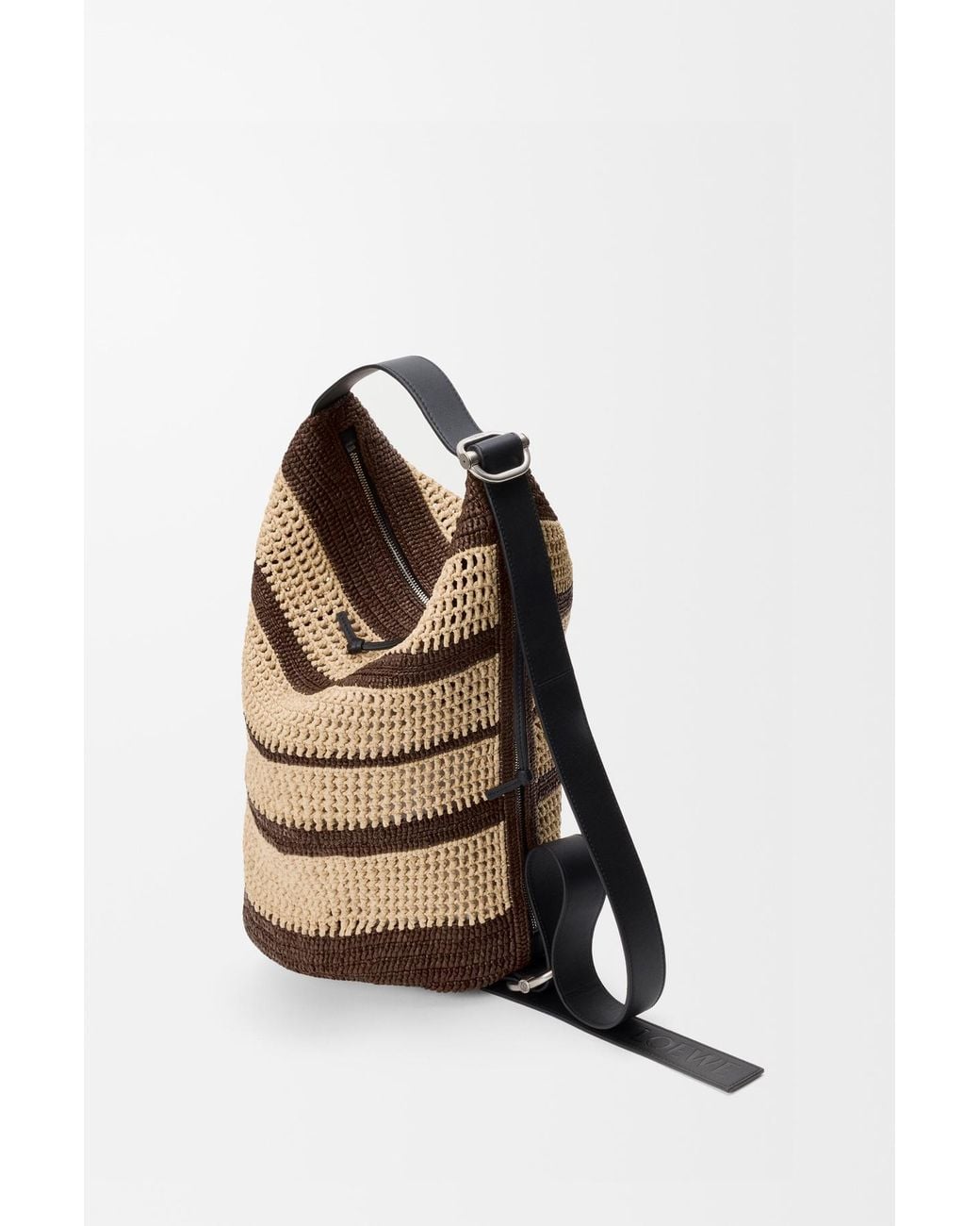 Loewe Brown Loop Bucket Bag for men