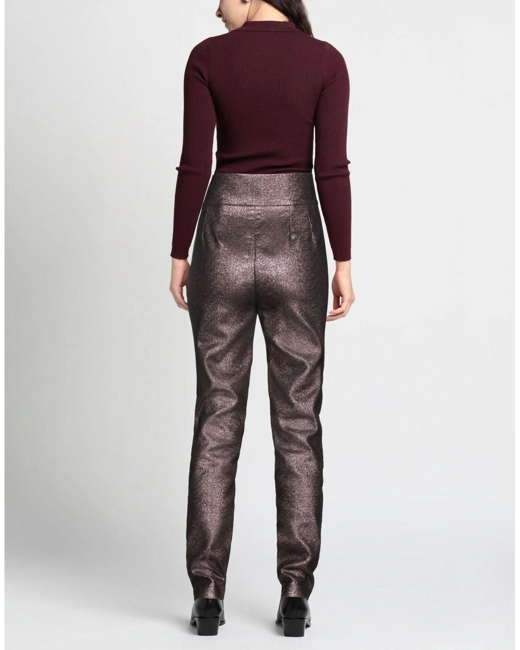 Dolce & Gabbana Gray Minimalist Cuffed Trousers