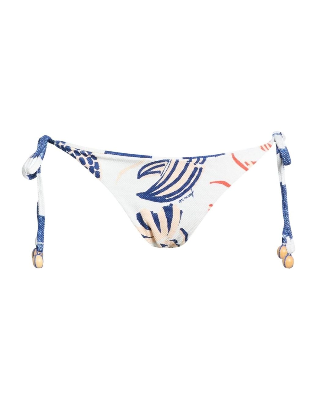 Farm Rio Blue Colorful Bikini Bottoms