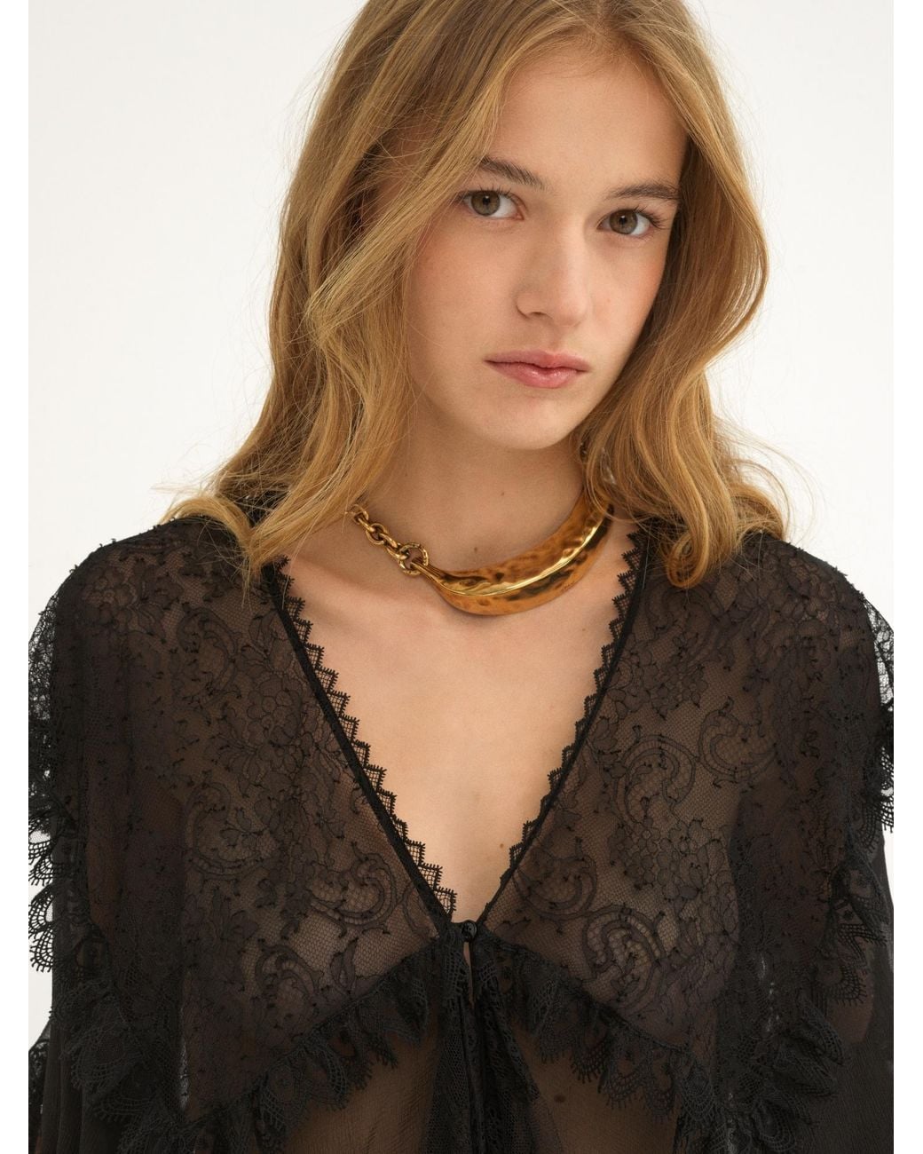 Chloé Metallic Chloé The Chloé Bananas Necklace