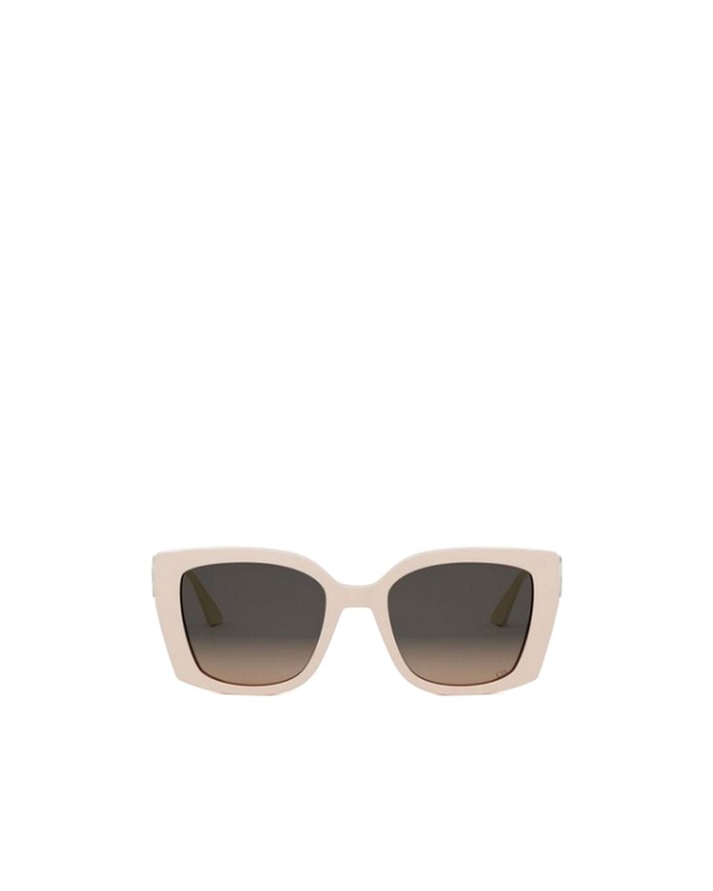 Dior White Full Frame Sunglasses