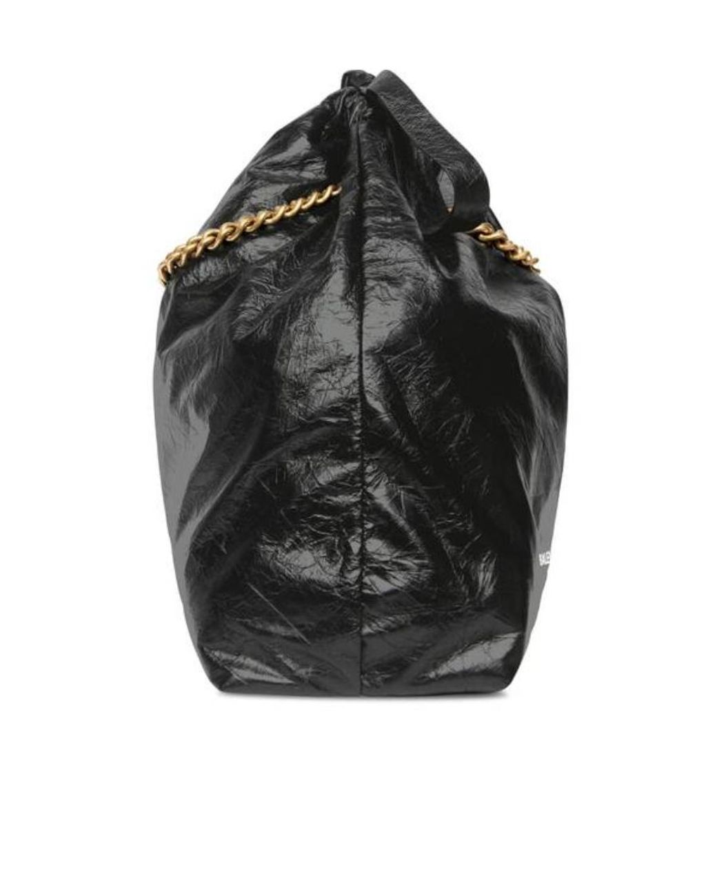 Balenciaga Black Crush Medium Tote Bag