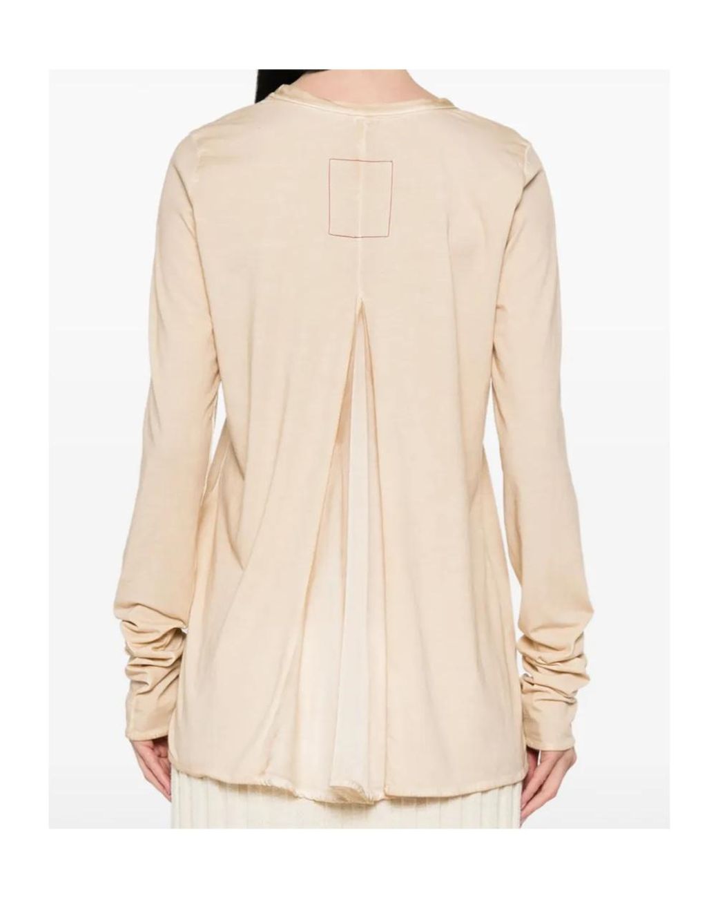 Uma Wang Natural Long Sleeve Blouse