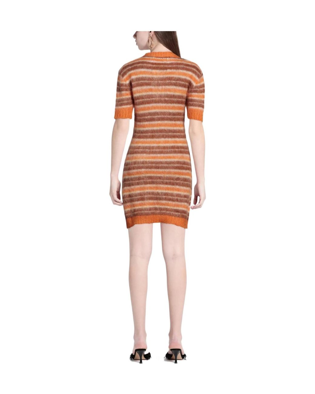Marni Orange Mini Dress