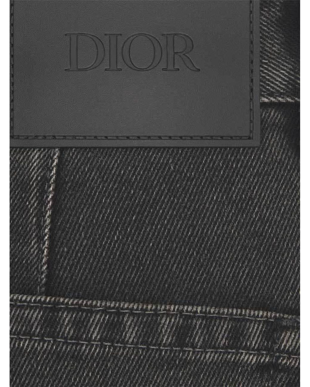 Dior Gray Carpenter Jeans for men