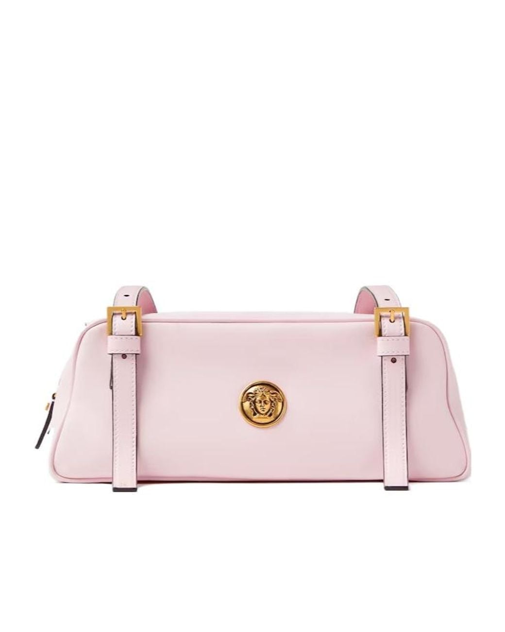 Versace Pink Emblème Bowling Bag