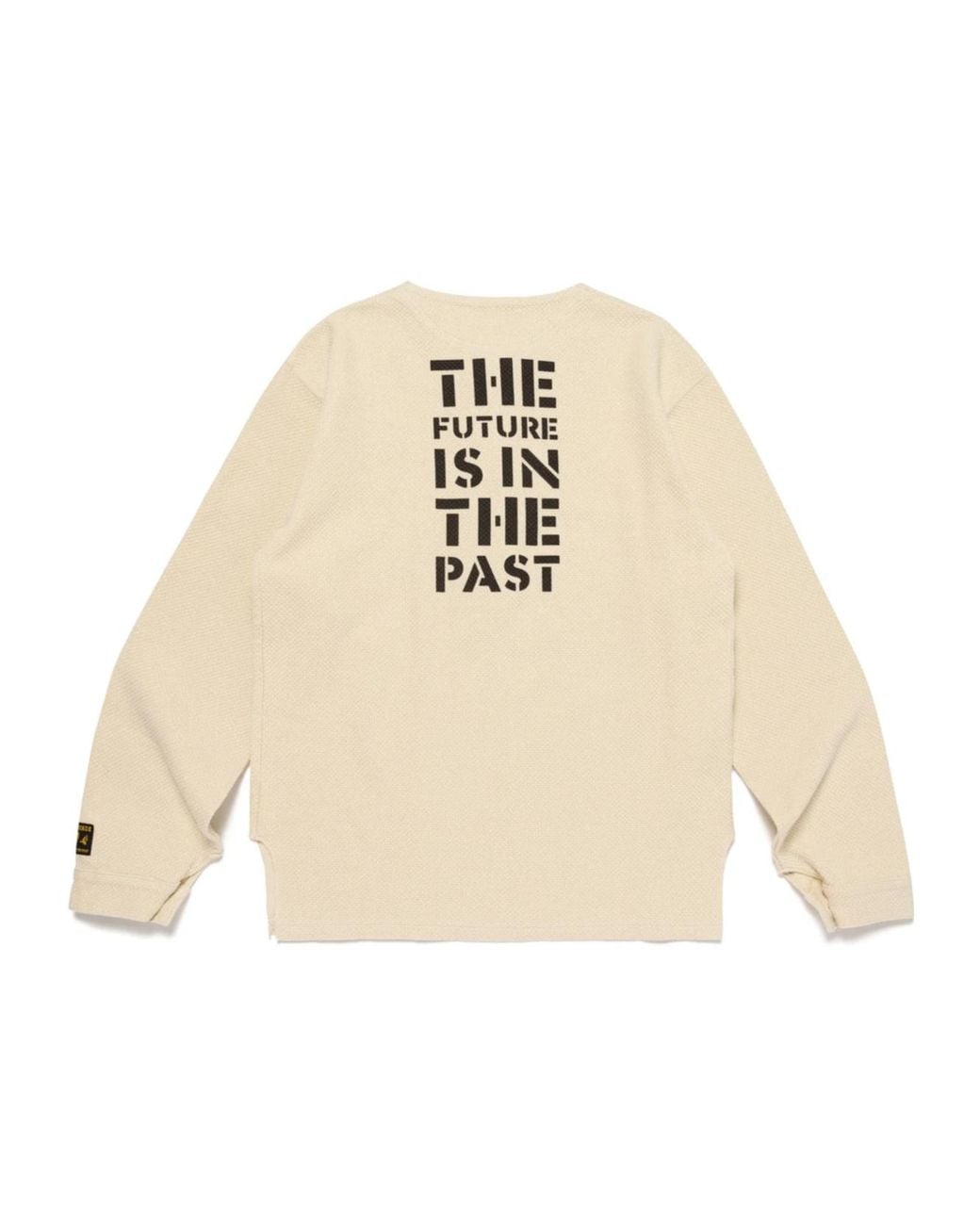 Human Made Natural Henley Neck L/S T-Shirt for men