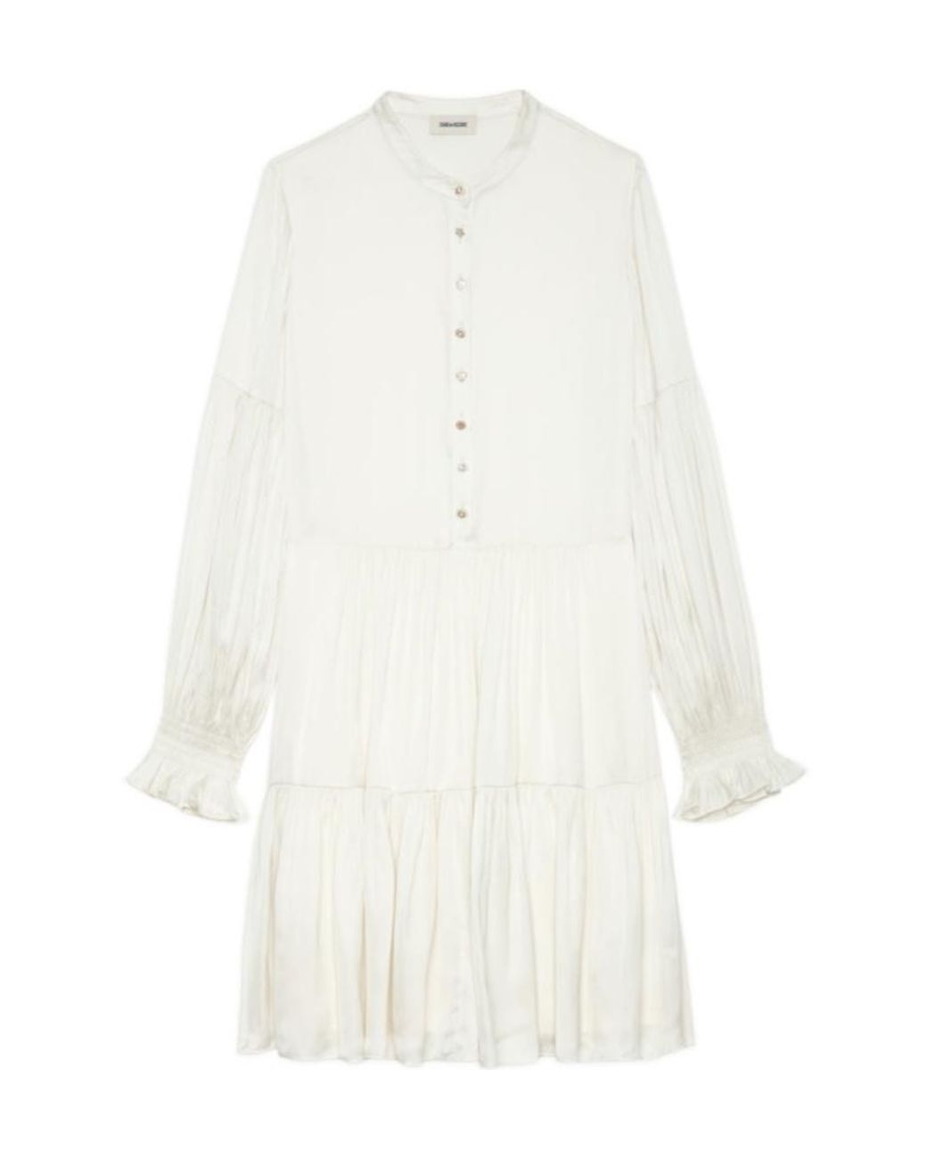Zadig & Voltaire White Randy Mini Dress