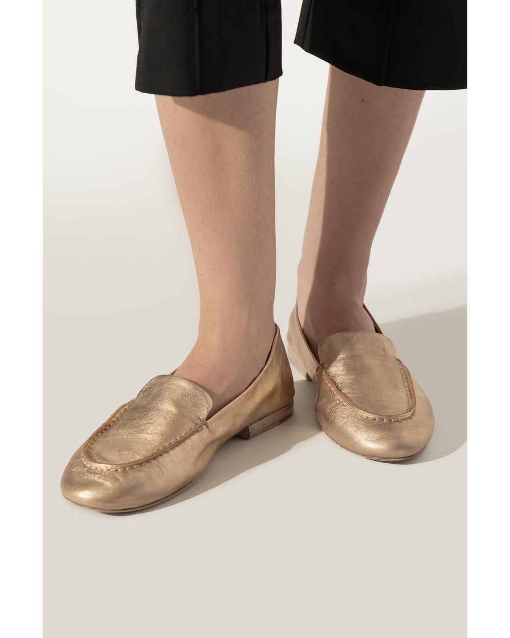 Marsèll White Mandolo Loafers