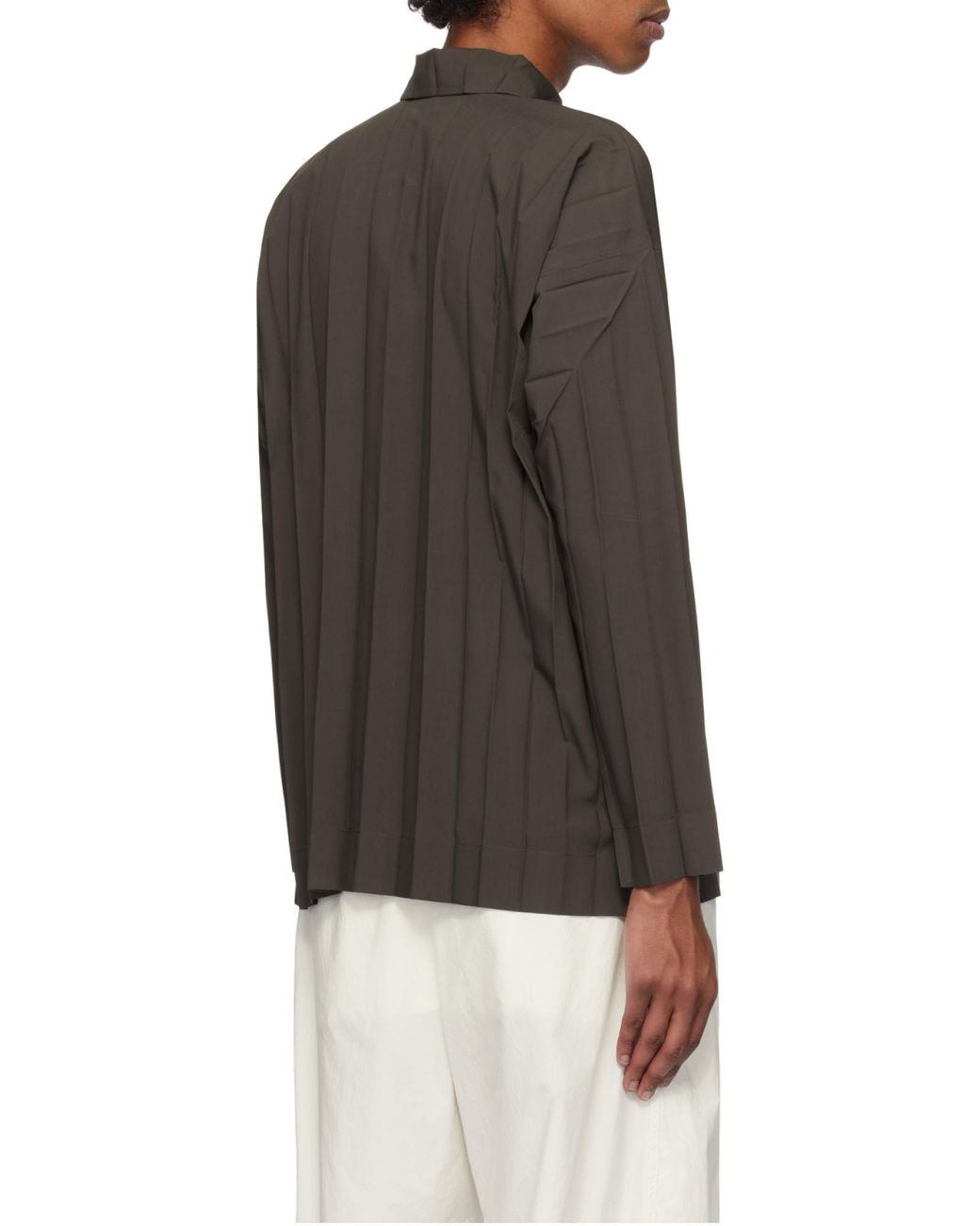 Homme Plissé Issey Miyake Multicolor Edge Shirt for men