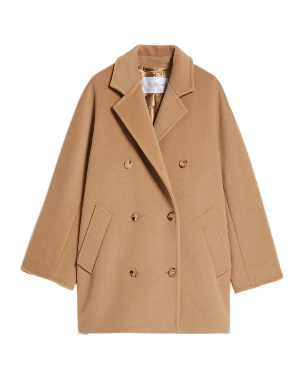 Max Mara Natural 101801 Short Icon Coat