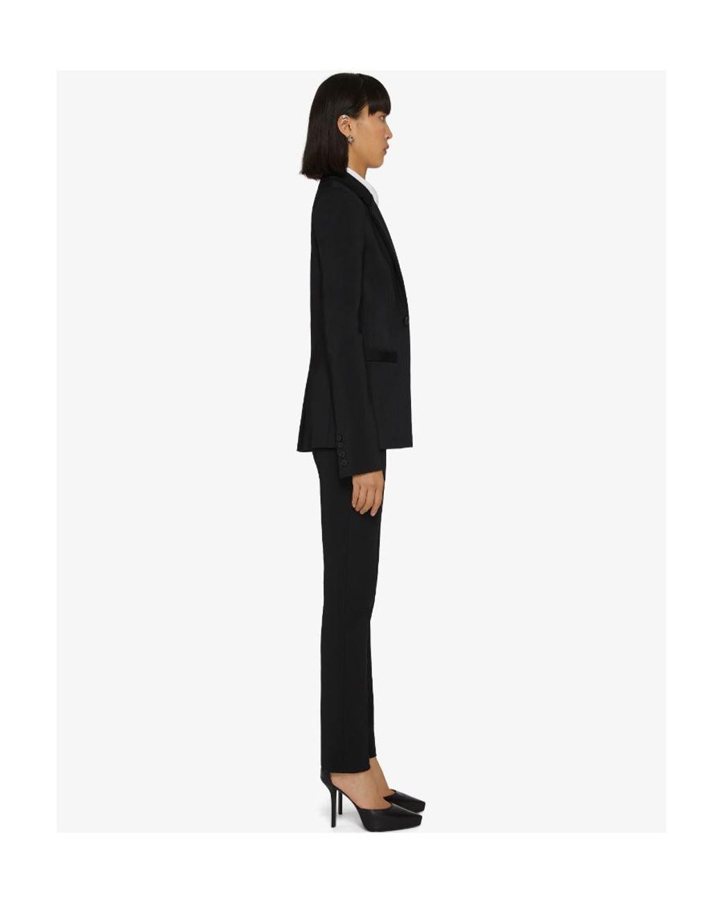 Givenchy Black Slim Fit Tailored Jacket