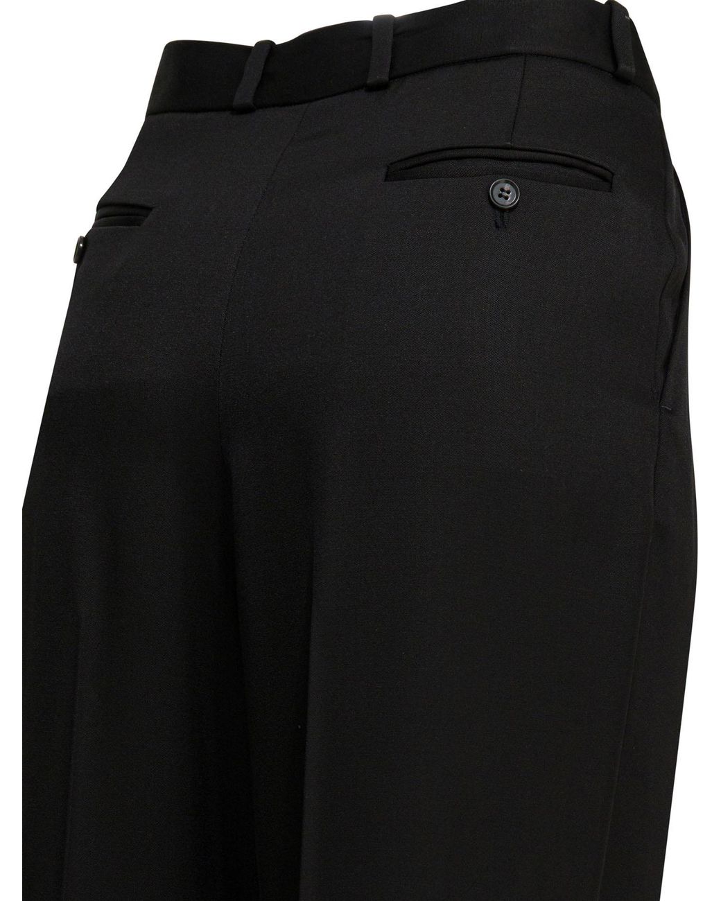 Loulou de Saison Black Alio Pleated Trousers