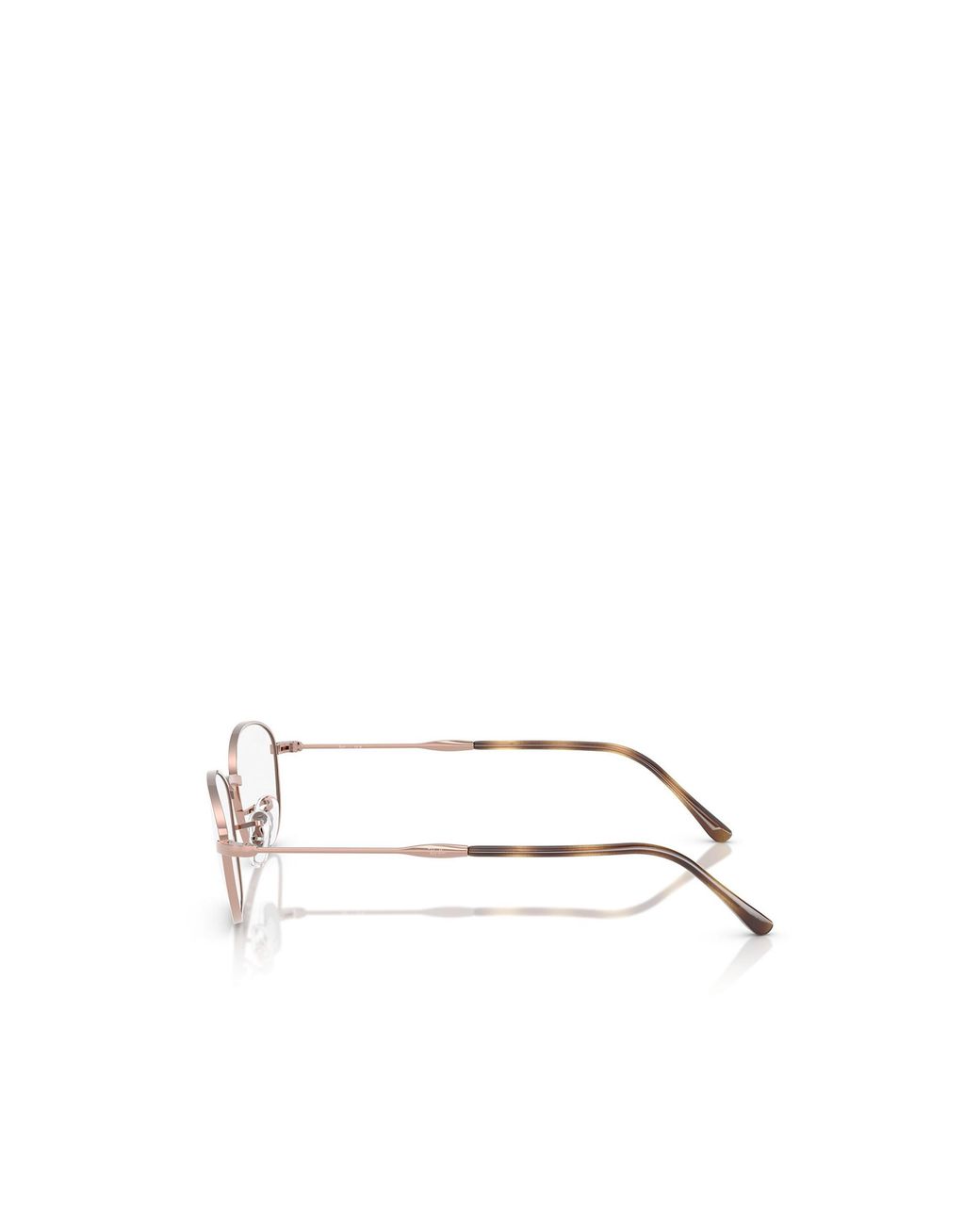 Ray-Ban White Geometrically Framed Flat Mirror