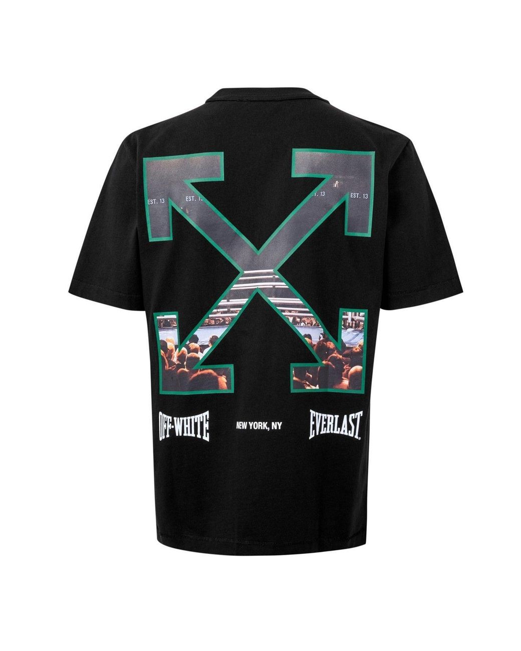 Off-White c/o Virgil Abloh Black Everlast Arrow Tee for men