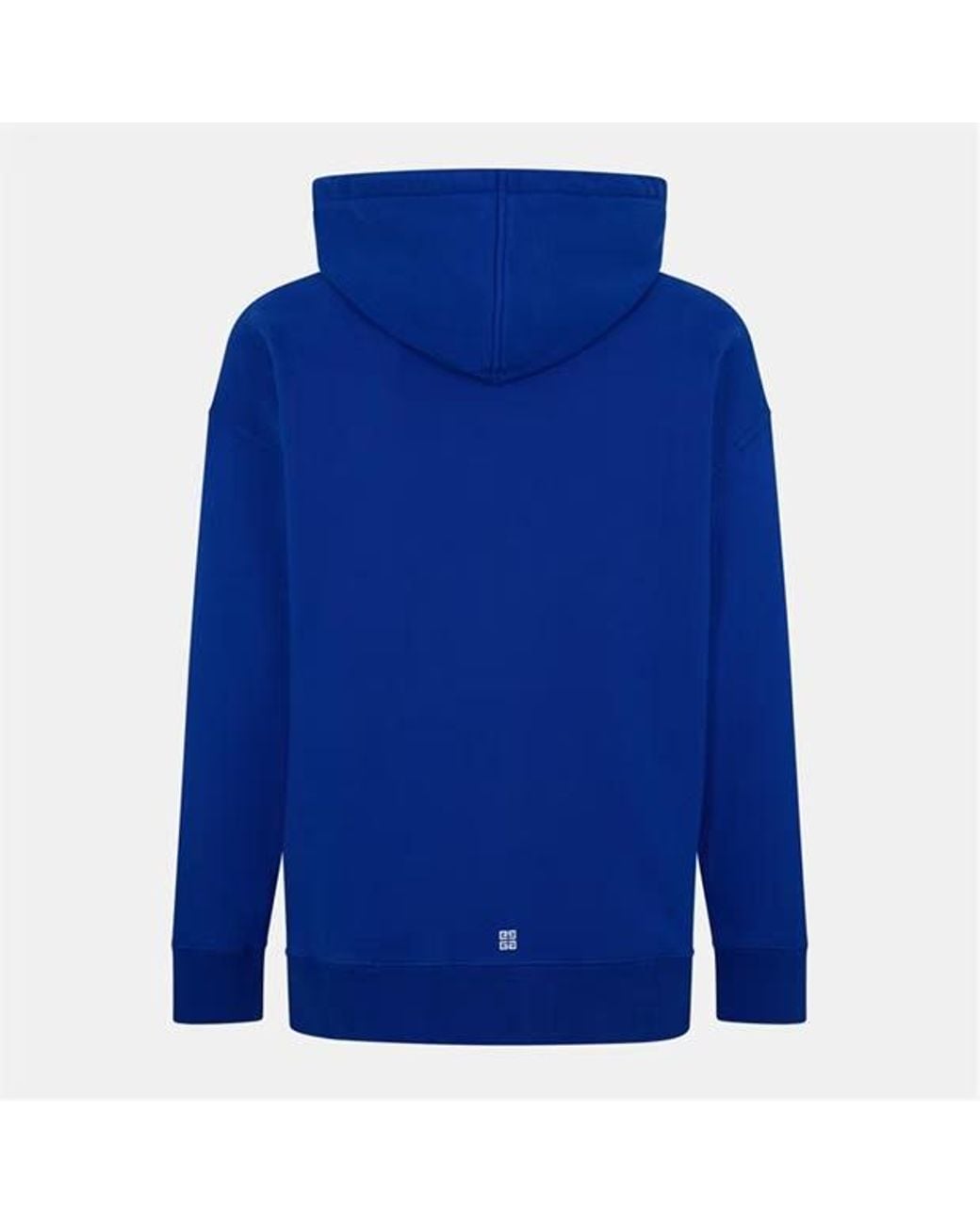 Givenchy Blue Hooded Sweatshirt for men