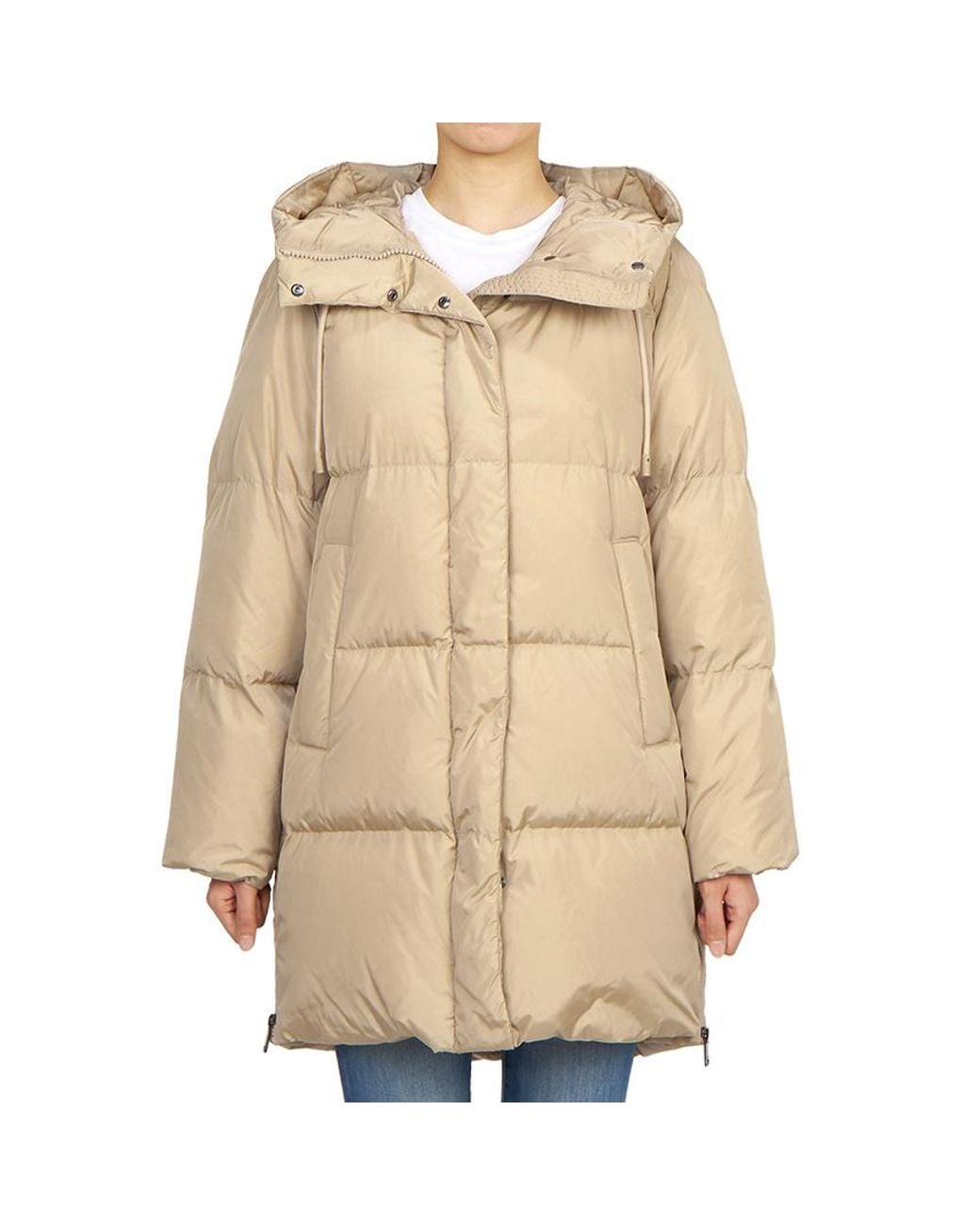 Weekend by Maxmara Natural Newbembo Hooded Coat