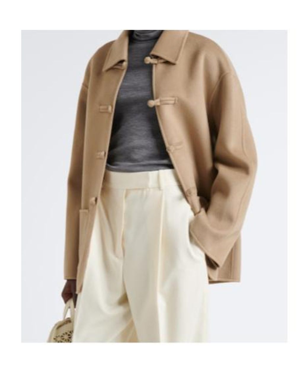 Rohe Natural Wool And Cashmere Jacket