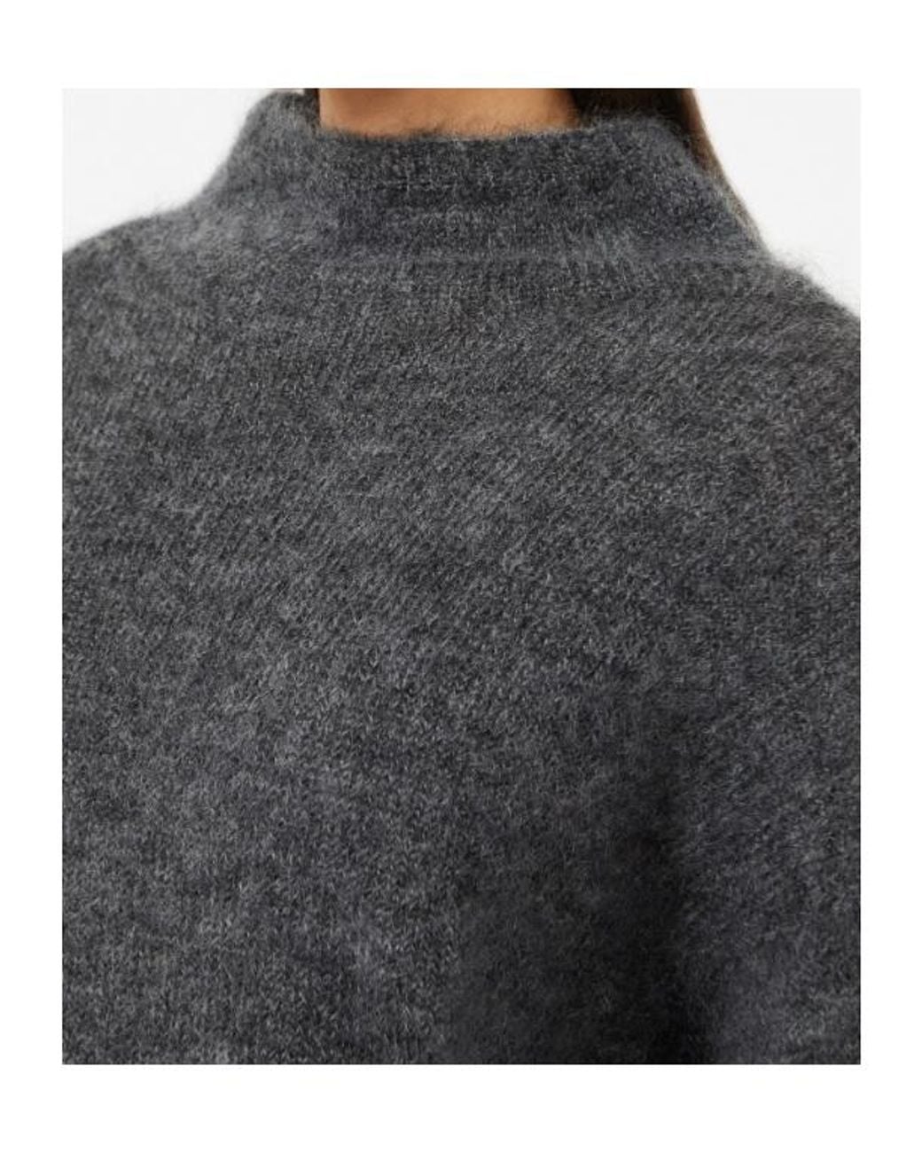 Max Mara Gray Taro Long-Sleeved Knitted Jumper