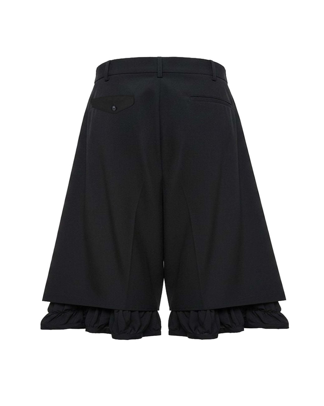 Comme des Garçons Blue Balloon-Silhouette Shorts for men