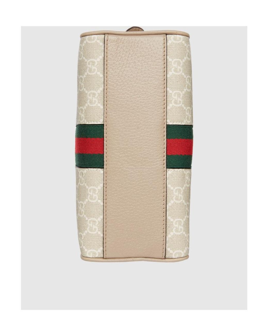 Gucci Metallic Ophidia Gg Mini Top Handle Bag