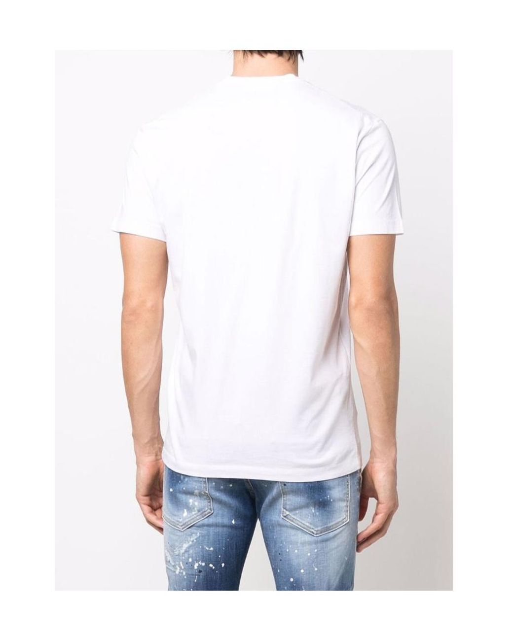 DSquared² White T-shirt for men