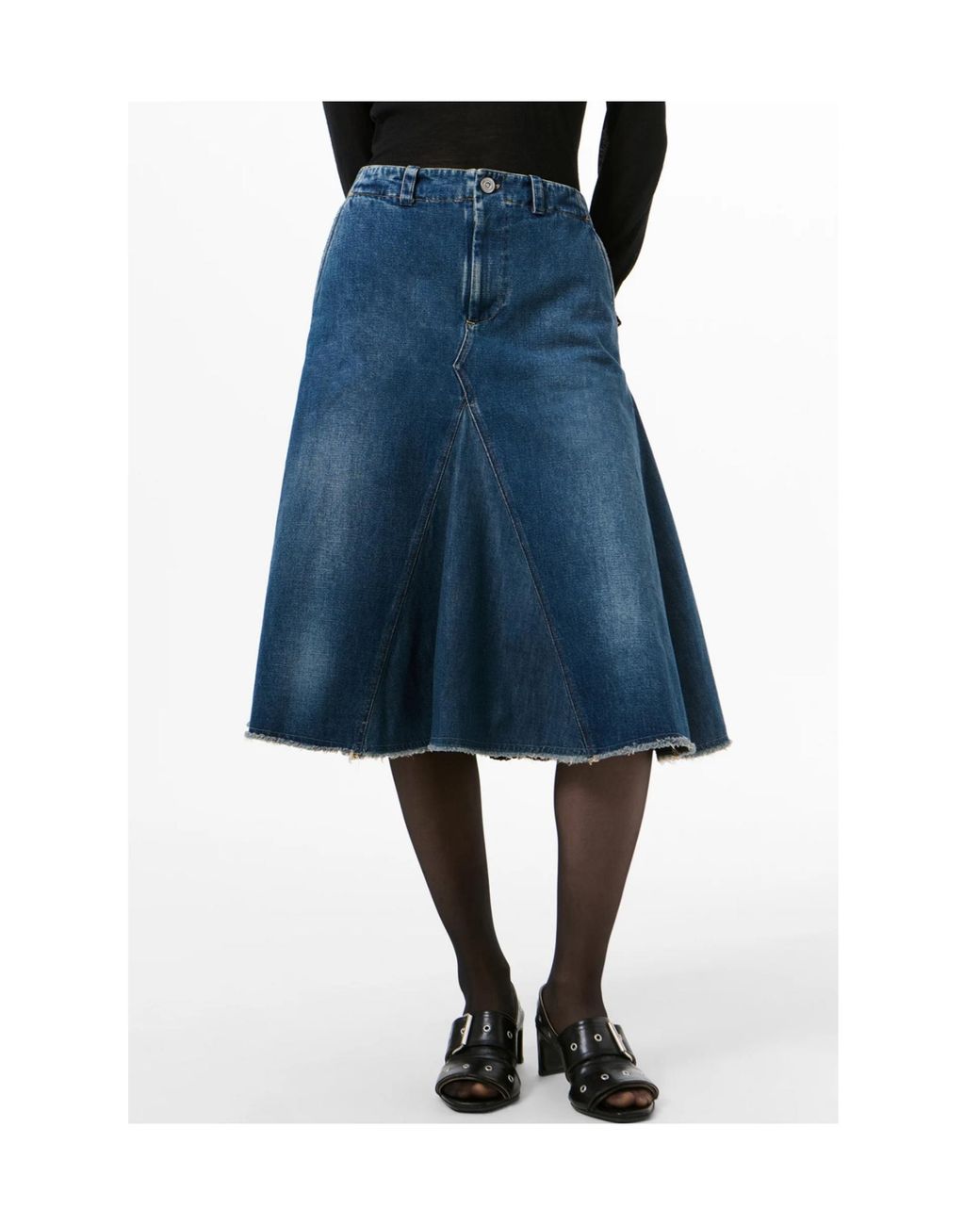 Our Legacy Blue Rift Skirt