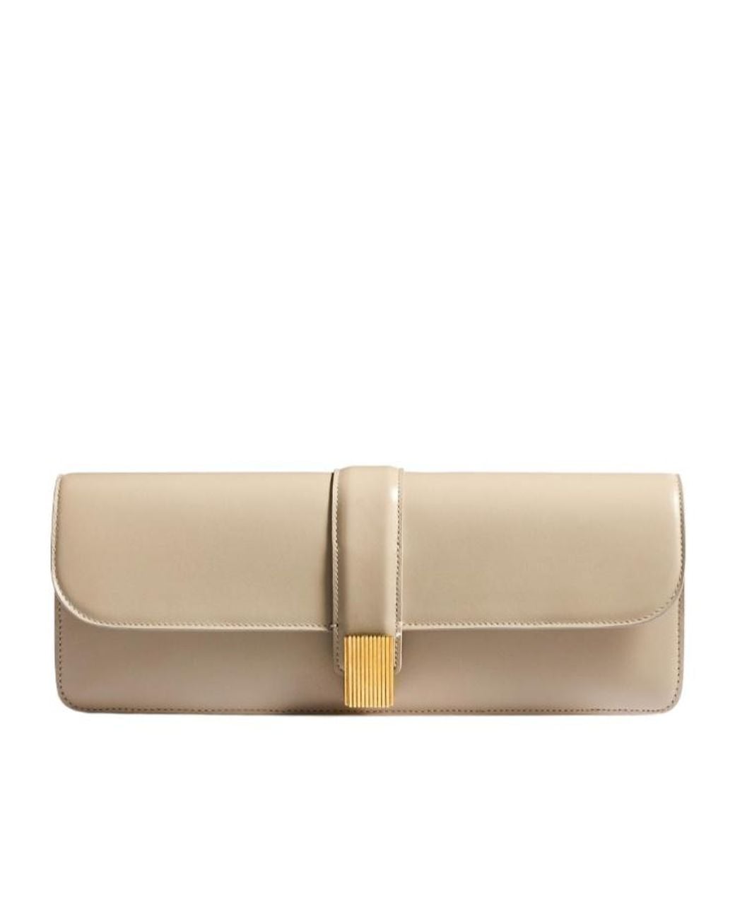 Khaite Natural Blake Clutch Bag