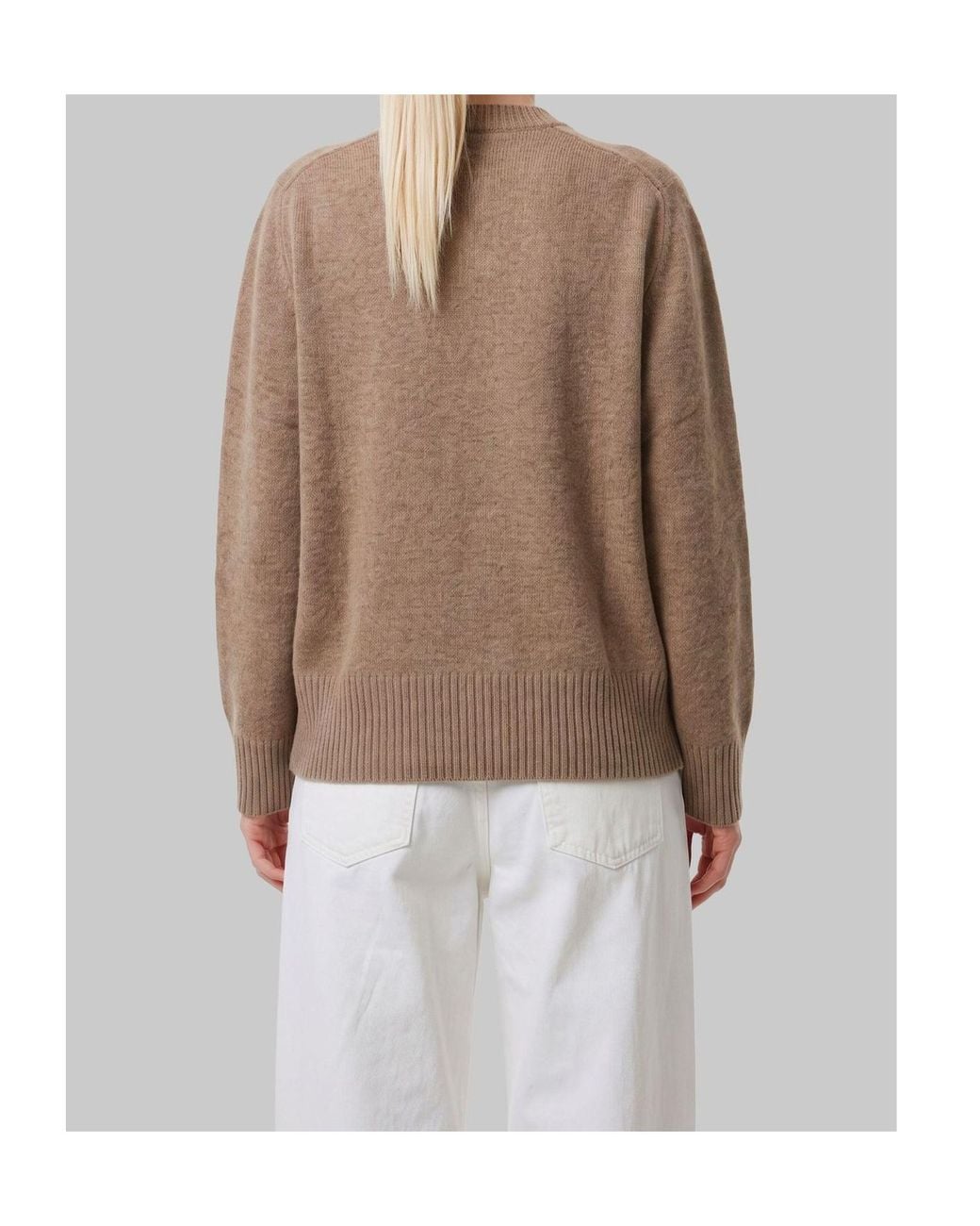 Loulou de Saison Brown Baltra Oversized Knitted Sweater
