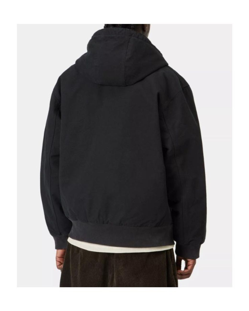Carhartt Black Og Active Hooded Jacket for men