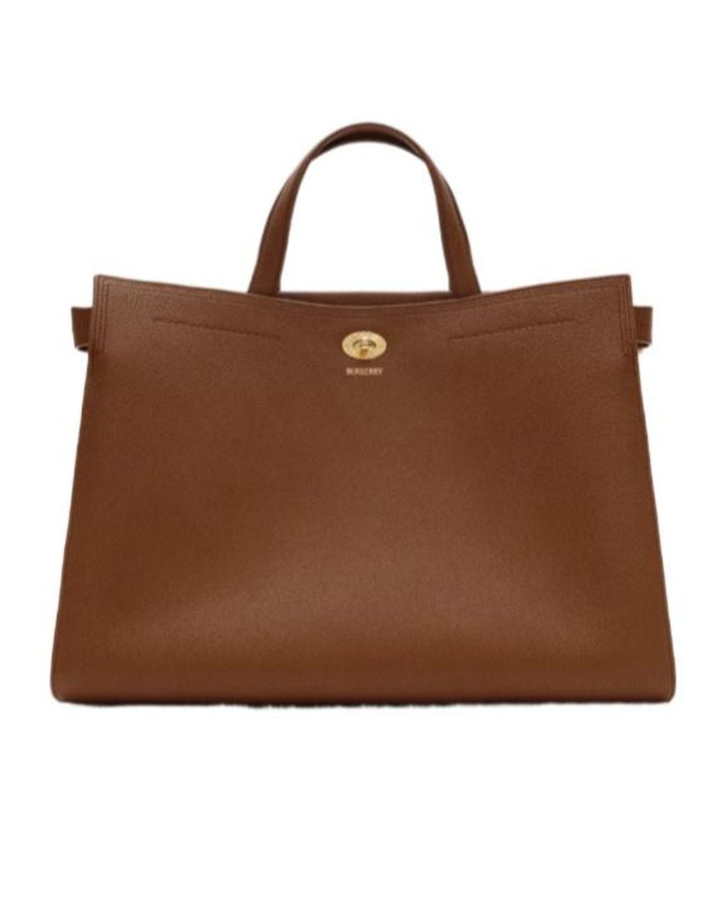 Burberry Brown Medium Cotswolds Check Tote Bag