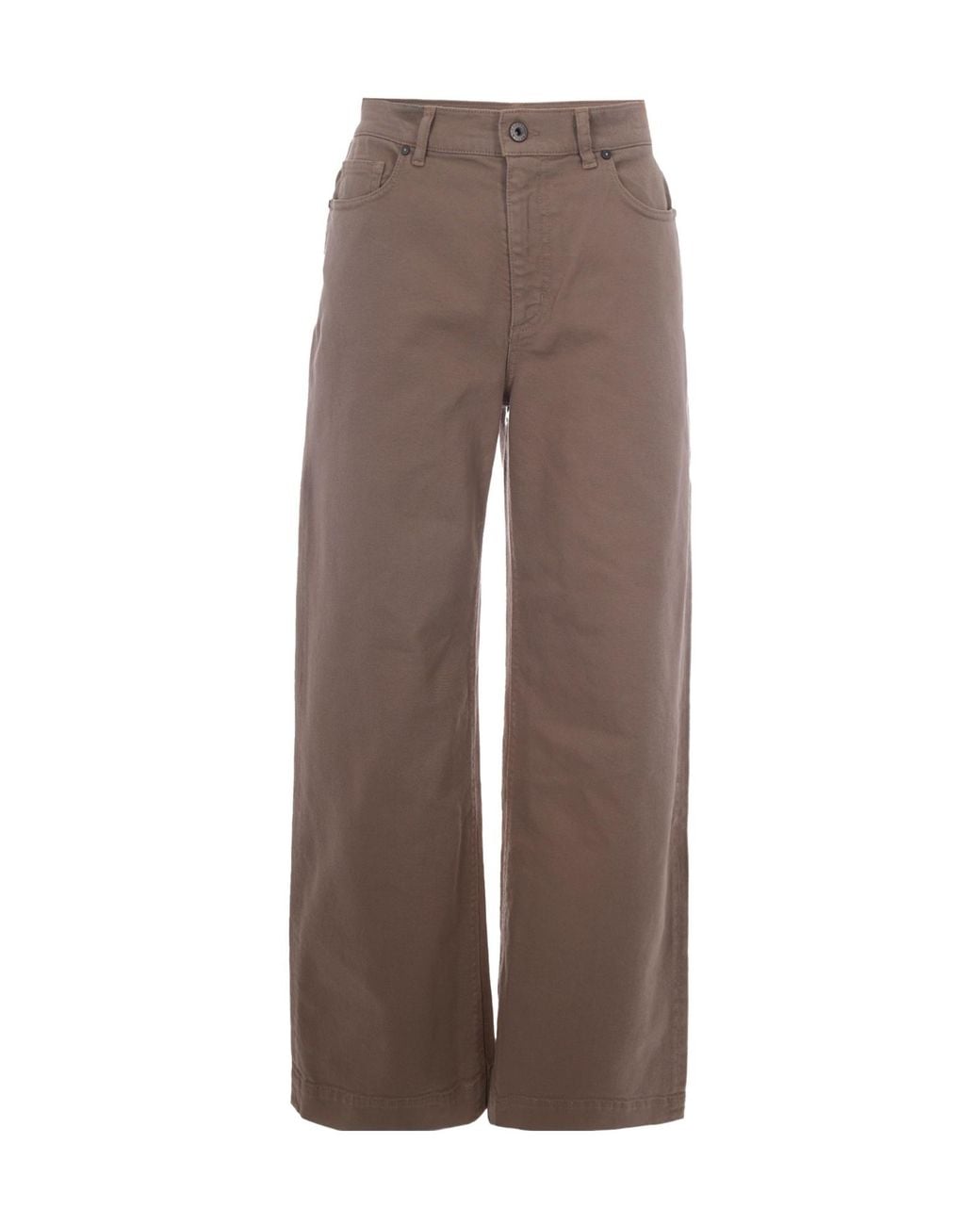P.A.R.O.S.H. Brown Belt Loop Jeans